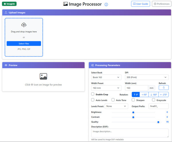 Graphycs Image Processor
